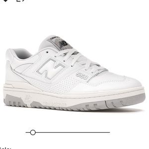 New balance 550s White/ Grey